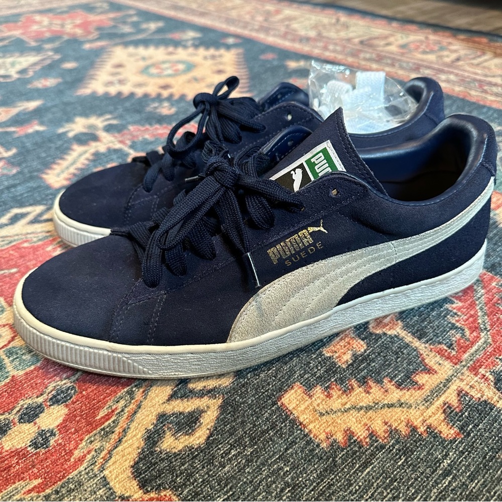 Puma suede shoes